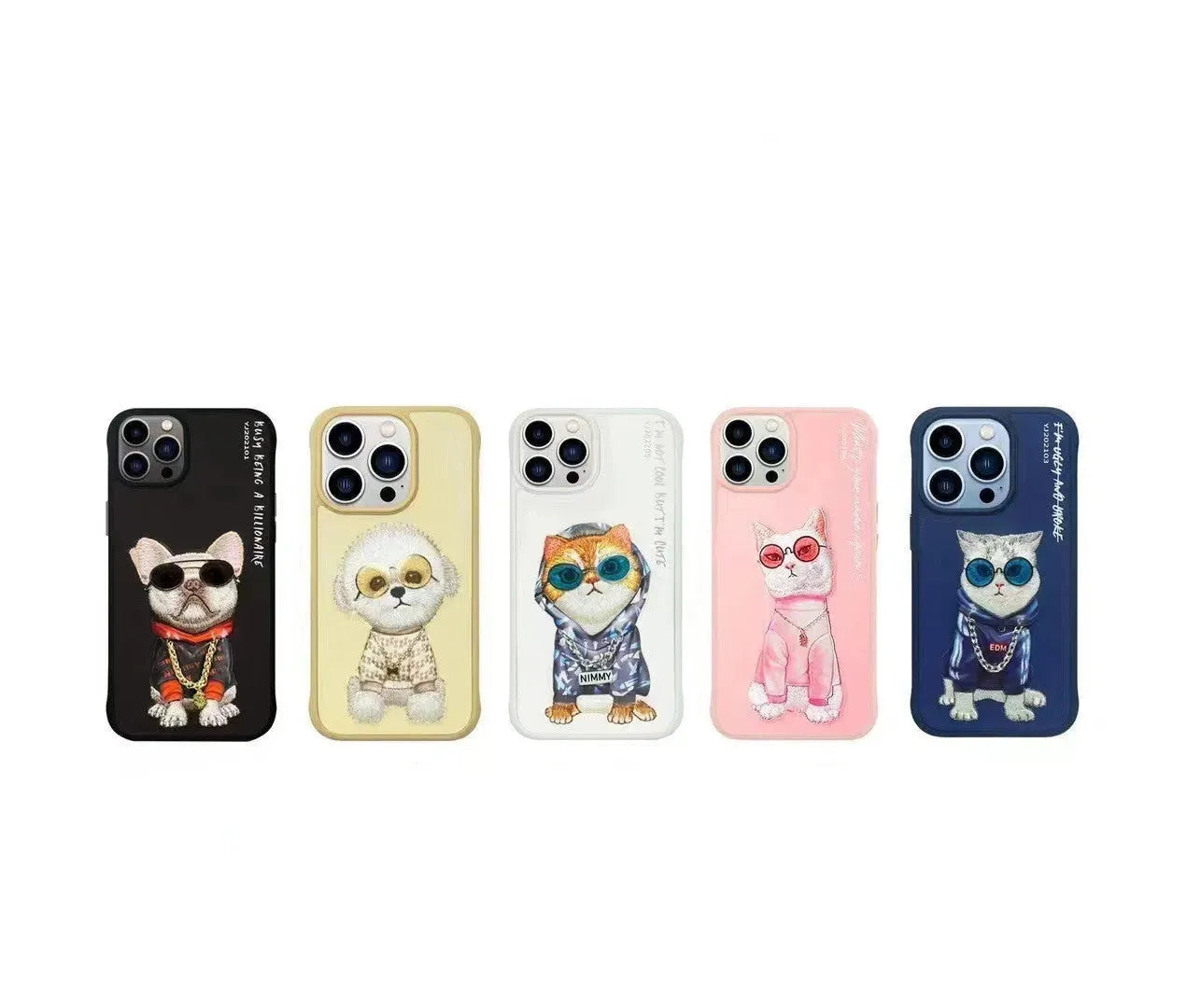 Glasses Cool Cute Animal Phone Case - Bellarte Enchanté Glasses Cool Cute Animal Phone Case